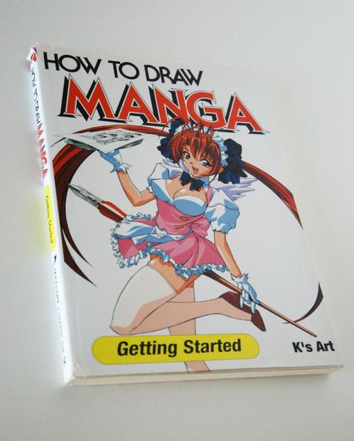How to draw manga - Getting Started, Hobby en Vrije tijd, Tekenen, Zo goed als nieuw, Boek of Gids, Verzenden