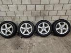 5x112 Audi 16 Inch Continental Wintercontact TS860 205/55/16, Ophalen, Gebruikt, 16 inch, Banden en Velgen