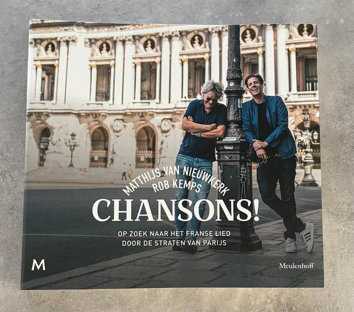Chansons - Matthijs van Nieuwkerk en Rob Kemps, Boeken, Overige Boeken, Zo goed als nieuw, Ophalen of Verzenden