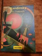 Kunst ansichtkaarten boekje 26 stuks Kandinsky, Ophalen of Verzenden, Ongelopen, Cultuur en Media