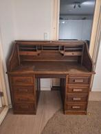 houten bureau secretaire met lades en slot, Antiek en Kunst, Ophalen