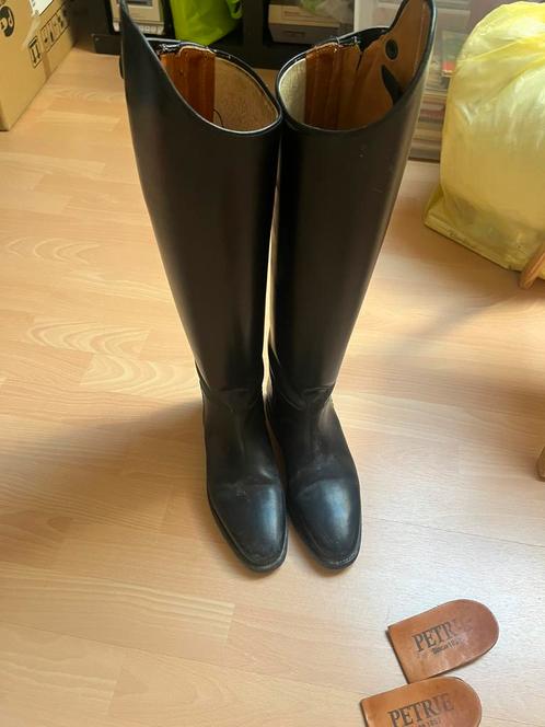 Petrie leren paardrijlaarzen maat 38 met rits, Dieren en Toebehoren, Paardrijkleding, Zo goed als nieuw, Schoeisel, Dressuur, Ophalen of Verzenden