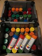 50 acryl verf spuitbussen verschillende kleuren merk Granit, Ophalen, Overige kleuren, Nieuw, Lak