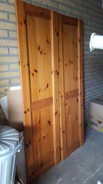 grenen kledingkast, Ophalen, Gebruikt, 100 tot 150 cm, 200 cm of meer