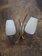 Wandlampjes '60s ( Retro/Vintage/Design ), Huis en Inrichting, Ophalen of Verzenden, Gebruikt, Glas, Vintage