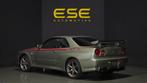 Nissan Skyline R34 GT-R M-Spec Nür Millennium Jade, Stof, Gebruikt, Bedrijf, Handgeschakeld