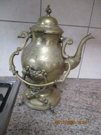 koper thee pot met bewerking, Antiek en Kunst, Antiek | Koper en Brons, Ophalen of Verzenden, Koper