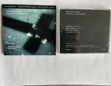 CD - Peter-Anthony Togni - Lamentatio beschikbaar voor biedingen