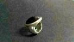 1/3 1/3 315762-2 Grote Zilveren Thomas Sabo Onyx Ring, Met edelsteen, 17 tot 18, Ophalen of Verzenden, Dame