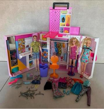Barbie dream closet speelset met vele extras ! beschikbaar voor biedingen