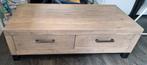 Salontafel met laden, Ophalen, Gebruikt, Eikenhout, 50 tot 100 cm