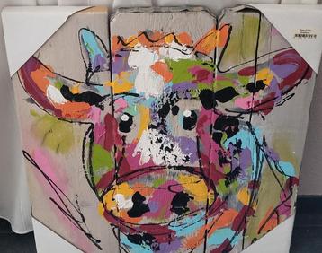 Schilderij koeienkop beschikbaar voor biedingen