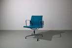 Vitra Eames EA 107 stoelen, blauw suède, Ophalen, Gebruikt, Blauw, Stof