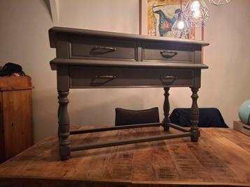 Vintage, Sidetable - Grijs beschikbaar voor biedingen