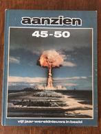 Het aanzien van 1945 - 1950 boek wereldnieuws uit de pers, Journaalbeelden overzicht, Gelezen, Ophalen of Verzenden, 20e eeuw of later