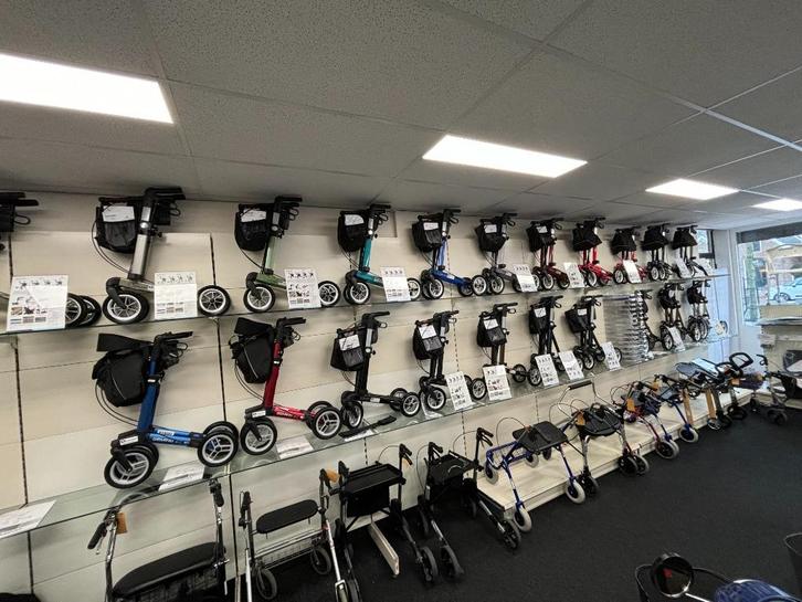 Ruime keuze in lichtgewicht rollators nieuw en gebruikt, Diversen, Rollators, Nieuw, Lichtgewicht, Opvouwbaar, Ophalen of Verzenden
