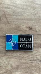 NATO Patch, Ophalen of Verzenden, Landmacht, Nederland, Embleem of Badge