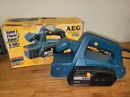 schaafmachine aeg zgan incl doos en boekje nieuwstaat, Doe-het-zelf en Verbouw, Schaafmachines, Ophalen of Verzenden, Gebruikt