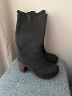 Bruine Geheel Lederen Clumpy’s Laarzen maat 40, Hoge laarzen, Clumpy’s, Bruin, Ophalen of Verzenden