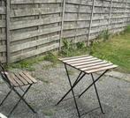 Balkon set tafel met 2stoel voor 50 euro ophalen, Tuin en Terras, Ophalen, Zo goed als nieuw, Stoel
