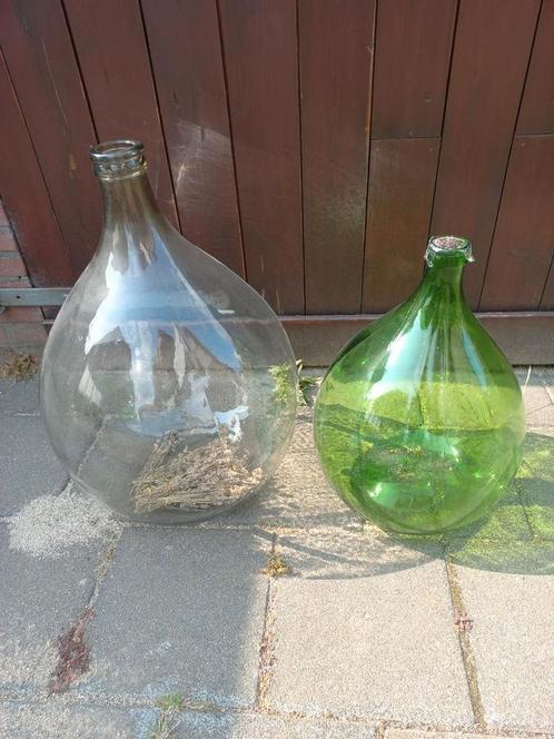 Brocante gistfles/ Madame Jeanne/mandflessen/ballonflessen, Antiek en Kunst, Antiek | Woonaccessoires, Ophalen
