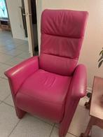 Elektrische Sta-op-stoel, Huis en Inrichting, Fauteuils, Ophalen, Gebruikt, 75 tot 100 cm, Leer