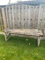 Oude marktafel sober stoer, Huis en Inrichting, Ophalen, 25 tot 50 cm, Rechthoekig