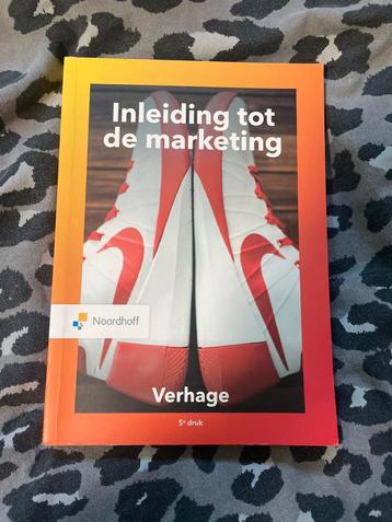 Inleiding tot de marketing - Verhage beschikbaar voor biedingen