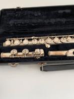 Antieke Dwarsfluit M. De Vries incl koffer, Muziek en Instrumenten, Blaasinstrumenten | Dwarsfluiten en Piccolo's, Ophalen of Verzenden