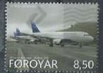 Postzegel Faroer 2015: vliegtuig, Ophalen of Verzenden, Denemarken, Gestempeld