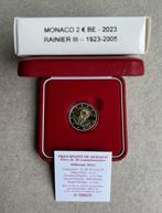 Monaco 2 euro munt proof 2023, Postzegels en Munten, Ophalen, Monaco, 2 euro, Losse munt