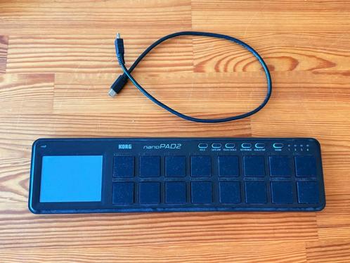 Korg nanoPAD 2 MIDI pad controller, Muziek en Instrumenten, Synthesizers, Gebruikt, Overige aantallen, Korg, Ophalen of Verzenden
