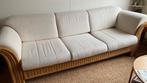 Mooie 3-ztsbank Rotan, Huis en Inrichting, Banken | Bankstellen, Ophalen, Gebruikt, Minder dan 75 cm, 150 tot 200 cm