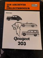 Peugeot 203 1948-1960, Auto diversen, Handleidingen en Instructieboekjes, Ophalen of Verzenden