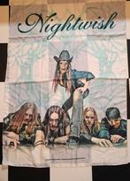 Nightwish metal vlag, banner Tarja, Tuomas 2004 Finland, Verzamelen, Ophalen of Verzenden, Zo goed als nieuw, Overige typen
