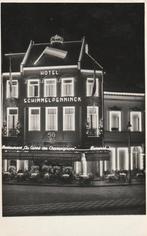 Eindhoven Fotokaart Stationplein 2-3 Hotel  Schimmelpennick, Ophalen of Verzenden, 1940 tot 1960, Gelopen, Noord-Brabant