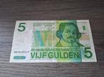 Misdruk biljet 5 gulden Vondel II, 1973 - serienummers, Postzegels en Munten, Bankbiljetten | Nederland, Ophalen of Verzenden