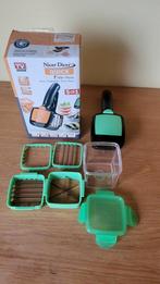 Nicer dicer 7 in 1, Ophalen of Verzenden, Zo goed als nieuw, Rvs of Chroom