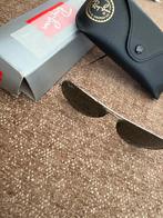 Ray-Ban Aviator Zonnebril – met hoesje en doos, Ophalen of Verzenden, Zo goed als nieuw, Zwart, Ray-Ban