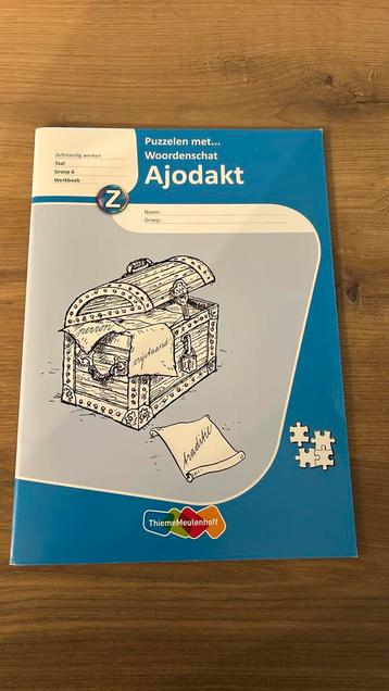 Werkboek - puzzelen met woordenschat - Ajodakt - groep 6 beschikbaar voor biedingen