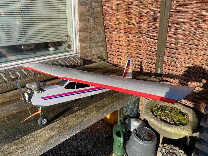 RC vliegtuig ARF highwing T216A met OS MAX FX46, Hobby en Vrije tijd, Modelbouw | Radiografisch | Vliegtuigen, Gebruikt, Nitro