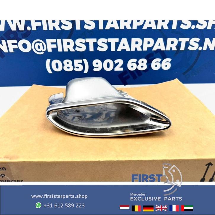 W176 W246 W117 UITLAAT SIERSTUK RECHTS A2464900427 AMG LINE, Auto diversen, Tuning en Styling, Ophalen of Verzenden