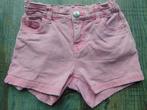 Hema korte broek roze spijkerbroek maat 122 / 128 broekje, Broek, Meisje, Ophalen of Verzenden, Zo goed als nieuw