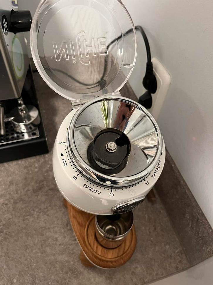 Niche Zero single dose coffee grinder, Witgoed en Apparatuur, Koffiemachine-accessoires, Zo goed als nieuw, Ophalen