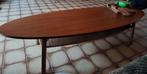 Ovale houten salontafel Stockholm van ikea, Huis en Inrichting, Tafels | Salontafels, Gebruikt, Vintage/Retro, 50 tot 100 cm, 150 tot 200 cm