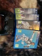 Te koop playstation 4 controller met spellen, Verzenden, Gebruikt, Met 1 controller, Original