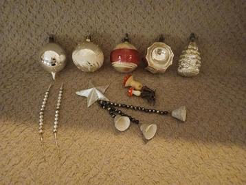 Vintage Kerstballen Antiek beschikbaar voor biedingen