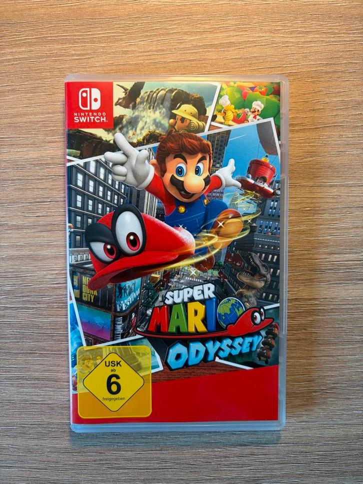 Super Mario Odyssey - Nintendo Switch, Spelcomputers en Games, Games | Nintendo Switch, Gebruikt, Platform, 1 speler, Vanaf 7 jaar