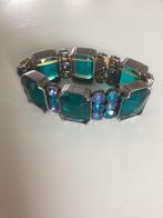 Armband smaragd, Sieraden, Tassen en Uiterlijk, Ringen, Overige materialen, Ophalen of Verzenden, Zo goed als nieuw, 17 tot 18