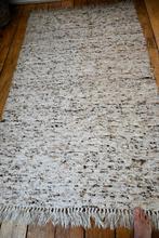 Wollen vloerkleed, Ophalen, 100 tot 150 cm, 200 cm of meer, Bruin